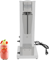 Commercial Milkshake Machine 180W Stainless Steel Milk Shake Machine with 650ml Cup Single Head Electric Milkshake Maker Beverage Shaker Drink Mixer for Restaurant Cafe