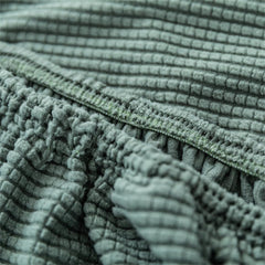 Solid Color Bedside Cover Elastic Thicken Protection Headboard Case All-Inclusive Bedroom Bed Cushion Cover Home Decor,Blue 1,2.2m