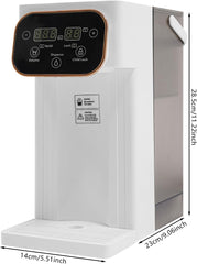 Instant Hot Water Dispenser Countertop Water Filter System for Quick Heating Hot Water Boiler Electric Kettles for Home 3L/0.79gal 1500W