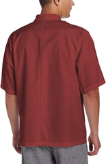 Chef Code Mens Short Sleeve Unisex Classic Chef Coat