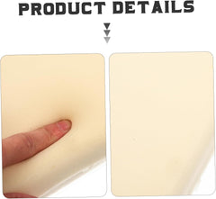 Memory Foam Chair Cushion Replacement Kit for Office Use Breathable and Easy to Clean Inner Sponge Mat Rectangular Shape Comfortable Seat Pad for Long Sitting