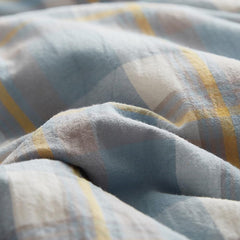 Checked Plaid Floor Mattress for Sleeping, Portable Mattress for Floor, Folding Japanese Futon Sofa Bed with Elastic Band, Double Single Tatami Floor Mat Washable,A,100x200cm/39x79in