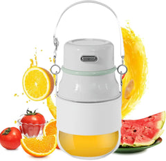 Personal Juicer Cup, Portable Blender with 10 Pcs 304 Stainless Steel Blades, 800 Ml Large Capacity and 19200r/Min Speed, USB Rechargeable and Easy to Clean, for Juice, Shakes, Smoothies