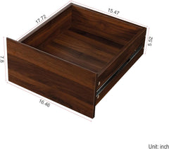 ZeHuoGe Computer Desk with Drawers, Modern Corner Home Office Storage with extendable Table, Study Writing Desk Workstation for Home,Office