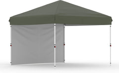 Pop Up Canopy Tent 10x10 FT Outdoor Canopy One-Person Set Up Heavy Duty Commercial Instant Tent, Green