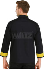 Professional Chef Coat – Double-Breasted Culinary Jacket with Long Sleeves