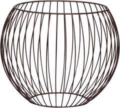 White Coffee Table, Clean Lines, Gold Metal Frame, Round Dining Center Table for Living Room, Office, Industrial