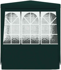 Professional Party Tent, Summer House Outdoor Gazebo Pergola Canopy Tent for Rasen Garten Balkon Hinterhof with Side Walls 8.2'x8.2' Anthracite 0.3 oz/ft