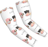 Little Chef Gnome,Baker Gnome1 Arm Sleeves for Men Women UV Moisture Wicking Sports Gardening Sleeves for Baseball Volleyball Cycling Golf Running