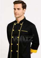 Professional Chef Coat – Double-Breasted Culinary Jacket with Long Sleeves