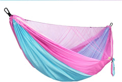 Hammock. Portable Quick Set Up Mosquito Net Camping Hammock Outdoor Hanging Bed Sleeping Swing .Hammocks for Outside(Dark Green)