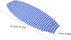 2pairs Plaid Oilproof Oversleeves for Kitchen Cleaning Reusable Arm Protectors Elastic Easy to Clean and Maintain for Housework and Cooking Tasks