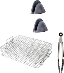 Compatible for Ninja Foodi Multi-Layer Rack for Grill XL Air Fryer