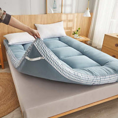 Japanese Floor Futon Mattress, Folding Tatami Mat, Pressure Relieving Foldable Breathable Design for Double and Single Beds,4 Seasons Universal(C,120 * 200cm)