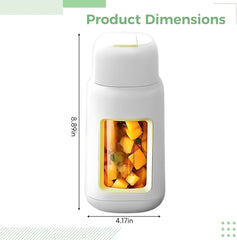 Fruit Juicer Multi-Function With Usb Recharge, 33.8 Fl Oz / 1000 Ml Glass Juice Maker, Smoothie Blender, Automatic Portable Blending Cup, Ideal For Travel And Home