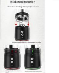 SHJ Juicer Cup Automatic Stirring Mini Portable Household Multi-Function Small Juicer Cup 12V