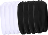 Amosfun 4Pairs Oilproof Oversleeves Reusable Arm Sleeves for Cooking Cleaning and Gardening Elastic for Comfort