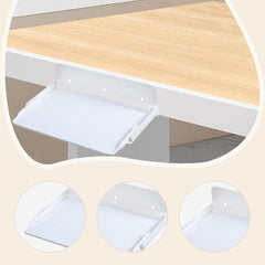 Bedside Shelf Organizer Decoration Easy to Install Expandable Shelf Bed Side Tray for College NightStand Dorm Room