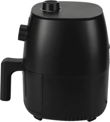 2.2 Qt Compact Air Fryer, Non-Stick, Dishwasher Safe Basket, 1150W, Black, Automatic Shutoff, Built-In Timer - Automatic Shutoff, Nonstick