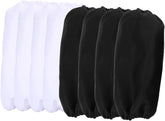 Healifty Kitchen Arm Sleeves Covers 4 Pairs Oversleeves for Cooking Cleaning Oil Proof Reusable Waterproof for Men Women