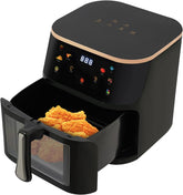 1400W Easy-View Air Fryer, 12.7QT Large Capacity Air Fryer with Viewing Window & 176-392℉ Adjustable Temp & 0-60min Timer, One-Touch Digital Control Auto-Shutoff Oven for Baking Roasting Dehydrating