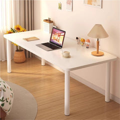 Modern Small Computer Desk, Metal Frame Compact Workstation Table, Simple Office Table for Home Office, Writing, Study & Gaming(100 * 50 * 74cm)