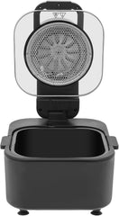 Digital Air Fryer, 2.38 Gal Touch Screen Air Fryer with Temp & Timer Control & Pre-Set Timer, 360° Even Cooking