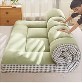 Japanese Floor Futon Mattress, Folding Tatami Mat, Pressure Relieving Foldable Breathable Design for Double and Single Beds,4 Seasons Universal(C,120 * 200cm)