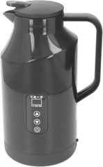 Haofy Portable Car Electric Kettle Hot Water Boiler 200W 1500ml 12V 24V Stainless Steel Display with Cigarette Lighter Plug for Travel