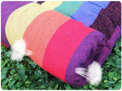 Hammock Camping Hammock Cotton Canvas Garden Hammock Outdoor Hammock Portable Travel Swing Hang Bed Hamacks for Outdoor Garden Yard Hiking Hammocks for Outside (Color : B, Size : 200 * 150cm)