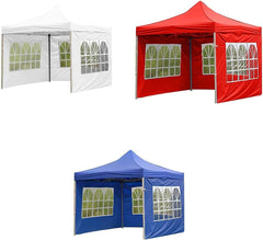 Canopy Sides Panel-Portable Outdoor Tent Side Wall Gazebo Garden Shade Shelter Side Wall (Without Rack) (Color : White)