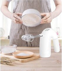 Egg Beate- Hand Mixer Electric Durable Speed Powerful Handheld Mixer Food and Cake Electric Mixer with Turbo and Easy Eject Button fine