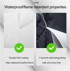 Transparent Tarpaulin Side Panels,PVC Tarpaulin with Zipper,Clear Waterproof Tarp Curtains with Zipper Door,Outdoor Pergola Patio Porch Gazebo Carport,0,5 mm Thick (Size : H2.1xW3.5m/H6.8xW11.4ft)