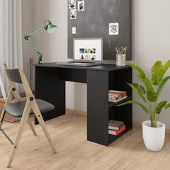Modern White Corner Desk for Home Office Compact Computer Table with Storage Shelves Small Writing Desk for Bedroom