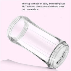 Personal Juicer Blender, Travel Portable USB Mixer Juice Cup with Updated 6 Blades and More Powerful Motor, 380ml Water Bottle, 4000mAh Rechargeable Battery (Color : A)