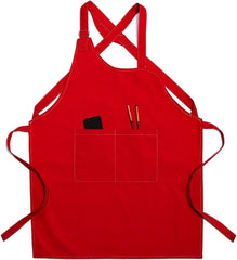 Aprons Adjustable bib Aprons Apron Denim Coffee Shop Waiter Barber Work Clothes Men Women Tooling Painting Cooking Barista Apron Painter's Overalls