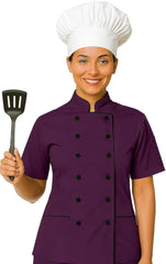 Women’s Tailored Chef Jacket – Lightweight & Stylish Uniform