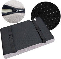 Stool Cushion Square/Rectangular with Lock Buckle, Seat Cushion with Machine Washable Cover Chair Seat Cushion Suitable for Classrooms, Student Chairs, Student Chairs(1,35x38cm/13.8x15in)