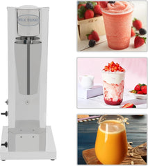 650ML Commercial Milkshake Maker, 180W Electric Single-Head Milk Shake Machine Stainless Steel Milk Shaking Machine, Stand Mixer 18000RMP High Speed for Home Commercial