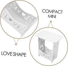 Happyyami Wooden Night Stand Modern Minimalist Bedside Table for Spaces Versatile Side Table for Living Room Bedroom Patio Easy to Organize Essentials Finish