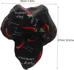 Cabilock Creative Chili Chef Hat Kitchen Cap for Restaurant Waiters and Chefs Comfortable Cooking Workwear to Keep Environment Clean Unisex Cooking and Working Cap