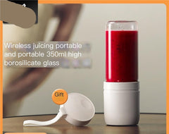 Juicer Household Fruit Small Mini Rechargeable Juicer Student Electric Portable Juicer Cup(A)