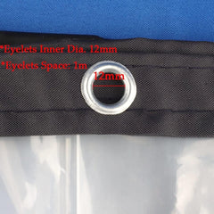 1pcs Transparent Outdoor Tarpaulin Gazebo Pergola Windproof Canopy Succulent Plants Waterproof Cover PE Rainproof Cloth, For Home Garden Garden Supplies 0.14mm/0.16mm ( Color : Thick 0.14mm , Size : 4