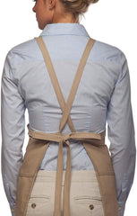 DayStar Apparel 3-Pocket Bib Apron with Criss Cross Back Ties – Style 200xx