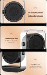 Portable Fast Heating Heater(Black,European standard 220v)