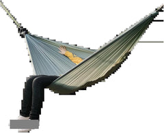 Camping Hammock Outdoor King Size Camping Hammock Parachute Double Portable Nylon Hamak Travel (Color : B)