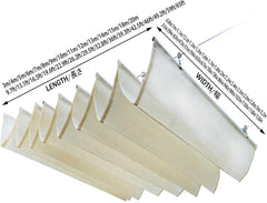 Retractable Pergola Shade,Sliding Wave Shade,Waterproof Retractable Cover,Beautiful And Elegant, Enhances The Style Of Outdoor Space, Highly Effective In UV Protection(W:1.3m/4.26ft*L:3m/9.7f