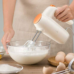 Hand Mixer Electric, Hand Mixer with Turbo Handheld Kitchen Mixer Includes Beaters, Dough Hooks and Storage Case fine