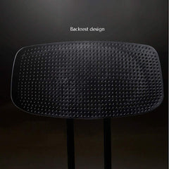 Office Chair, Plastic Chair Computer Chair Home Office Chair Staff Chair Conference Chair Lifting Swivel Chair Back Stool Executive Computer Desk Chair (Color : Black)