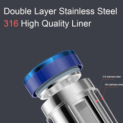 Travel Electric Kettle Cordless,Portable Mini Electric Kettle,300ml Portable Electric Kettle for Travel,316 Stainless Steel Mini Hot Water Boiler Heater,Adjustable Temperature Electric Kettle(Pink)